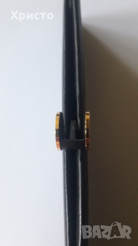 калъф за химикалка антика, за едно пишещо средство Лами Lamy, естествена кожа черна Напа, снимка 4 - Други ценни предмети - 36062464