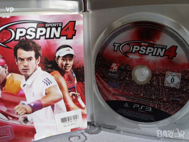 Top Spin 4 Playstation 3 Оригинална Игра за Плейстейшън 3 PSN ЛИЧНА КОЛЕКЦИЯ PS3 мултиплейър Тенис, снимка 3 - Игри за PlayStation - 41872276