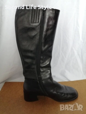 № 39 дамски ботуши естествена кожа, снимка 10 - Дамски ботуши - 53336758