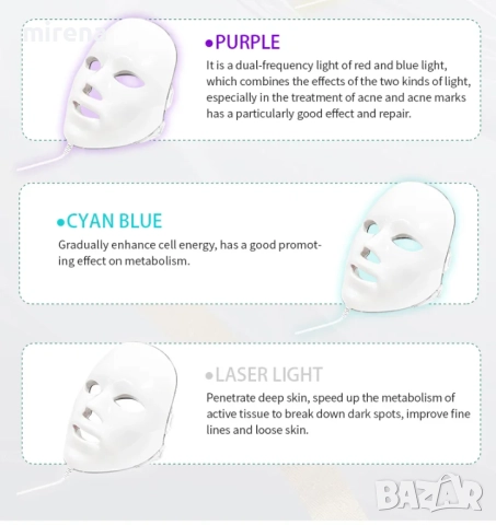 7 в 1 машина за микродермабразио за лице с водородна хидратация , снимка 17 - Козметични уреди - 51527783