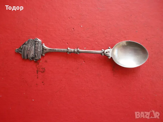 Страхотна старинна лъжичка J Henry, снимка 8 - Антикварни и старинни предмети - 48431319