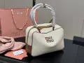 Miu Miu Beau дамска чанта от естествена кожа, снимка 2