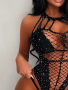 Секси дамско блестящо боди, снимка 3