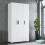 Гардероб EcoRoom Milano White - 177см, снимка 1
