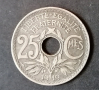 Франция 25 сантима 1919  с248