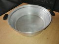 Продавам алуминиева кръгла тава  Диаметър 30см_9см, снимка 1 - Съдове за готвене - 41963337