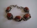  Ретро гривна с естествени камъни , снимка 1