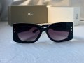 Dior 2023 дамски слънчеви очила правоъгълни 2 цвята, снимка 5
