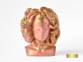 Декоративна саксия с форма на глава на Горгона Медуза / Подарък за жена / Саксия гръцка богиня, снимка 1 - Саксии и кашпи - 40522623