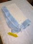 Плетена бебешка пелена за новородено , снимка 2