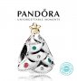 Талисман Коледни Пандора сребро проба 925 Pandora Christmas Tree. Колекция Amélie, снимка 1 - Гривни - 38685129
