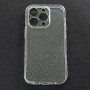 калъф за iPhone 14 Pro силиконов прозрачен с блясък брилянт кейс, снимка 1 - Калъфи, кейсове - 40045478