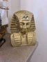 Голям бронзов бюст на Тутанкамон , снимка 1