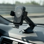 Стойка за телефон за кола KL GO Suction Cup Holder Z62 – 360° въртене, вендуза с гел, универсална съ, снимка 5