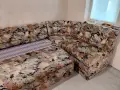 Разтегателен ъглов диван, снимка 5