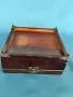 Стара дървена кутия за бижута, снимка 12