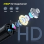 Нов ендоскоп Qimic с фенерче, 1080P HD тръбна камера с 8 светодиода, 2.4-инчов IPS IP67 екран ..., снимка 2