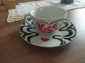 Колекционерска чаша от емблематичната немска марка Ritzenhoff, серия "Amore Mio", снимка 1