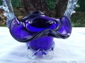 Синя кошничка мурано, снимка 2