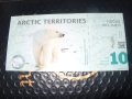 10 полярени долара Арктически територии 2011 г/Specimen, снимка 1