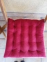 Възглавници за стол червени и покривка, снимка 2