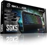 Sharkoon SKILLER SGK5 гейминг клавиатура, черен, немска, Rubberdome, снимка 1