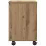 vidaXL Стойка за принтер Дъб артизан 41 x 32 x 48 см, снимка 5