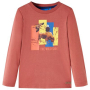 Детска тениска с дълъг ръкав, къна, 140（SKU:12998, снимка 1 - Детски тениски и потници - 44696107