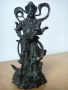 Бронзова , метална статуетка, снимка 1