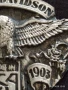 КАТАРАМА за КОЛАН с Лого HARLEY - DAVIDSON много красива релефна 15607, снимка 3