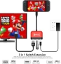 Докинг станция GKEAPZA Switch за Nintendo Switch/OLED Switch, 3-в-1 , снимка 2