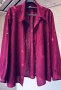 Премиум ленена риза Швеция Gudrun Sjöden XL – бордо цвят, 100% лен, снимка 2
