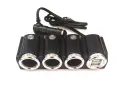 Разклонител за запалка 3 – ка + 2 USB 12/24V, снимка 1