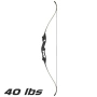 Лък за стрелба Toparchery Archery 40 Recurve Bow, Метална дръжка, снимка 1