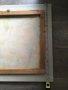 Голяма стара картина масло на платно, снимка 10