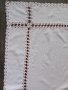 Ленена покривка с дантела , снимка 4