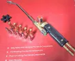 Горелка SOFAJO газ-кислород в комплект с дюзи 10бр./два типа/номер 1÷5 , снимка 1