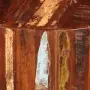 vidaXL Маса за кафе, кръгла, масивно регенерирано дърво, снимка 9
