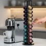 Метална въртяща се стойка Cheffinger за 40 капсули Nespresso – ред и бърз достъп до любимото кафе, снимка 1