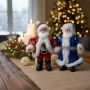 Декоративен дядо Коледа с пайети – Стилен акцент за всеки дом, снимка 6