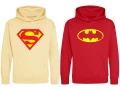 Качествени детски суичъри Batman и Supermen Модели, цветове и размери, снимка 3