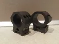 Рингове 30мм за оптика пикатини picatinny weaver база монтаж монтажи монтажни пръстени моноблок, снимка 1