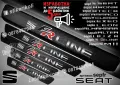 ПРАГОВЕ карбон SEAT фолио стикери sep1, снимка 9