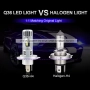 LED 30W Мини Диодни крушки H4, 12V, Canbus - 30% повече светлина., снимка 7
