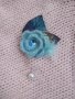 Плетена брошка "Цветле", снимка 12