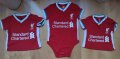 Liverpool - комплект футболно боди и футболни бебешки тениски на Ливърпул , снимка 1 - Бодита за бебе - 41946497
