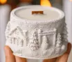 Молд кашпа коледен свещник , снимка 5