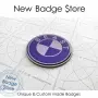Къстъм BMW емблеми "BEAST - Purple" комплект, снимка 2