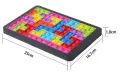 Пъзел тип Тетрис поп ит Pop it монтесори Силиконов пъзел с блокчета Fidget Antistress Puzzle, снимка 4