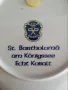 Колекционерска порцеланова коледна чиния WEINNACHTEN 1985. St. Bartholomä Германия., снимка 3